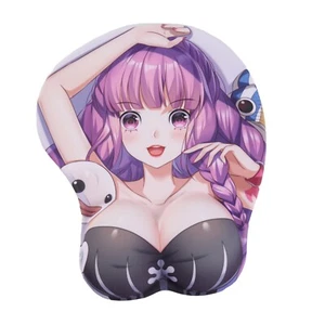 Alfombrilla de ratón 3D Boobs Anime con reposamuñecas suave - Imagen 1 de 6