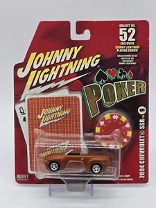 Johnny Lightning - Poker Series - 2004 Chevrolet SSR - Q of Spades - Picture 1 of 4