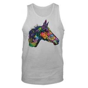 Camiseta sin mangas BASHA Animals Caballo Mascota Divertida Broma Humor Humor Gráfico Novedad - Imagen 1 de 8