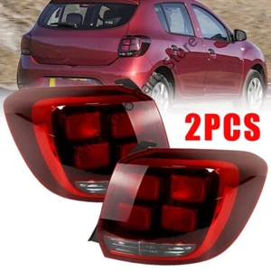2Pcs Rear Tail Light Driving Signal Lamp For Renault Dacia Sandero 2016-2020 - Picture 1 of 16