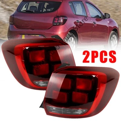 2Pcs Rear Tail Light Driving Signal Lamp For Renault Dacia Sandero 2016-2020 - Image 1 of 4