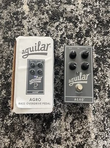 Pedal efecto distorsión para guitarra Aguilar amplificación agrobajo sobremarcha + caja - Imagen 1 de 7