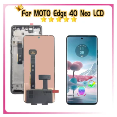 Original For Motorola Edge 40 Neo XT2307-1 LCD Display Touch Screen Digitizer - Image 1 of 4