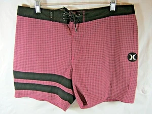 Hurley Phantom Men's Board Shorts Surfing Swim Beach Casual Trunks Size 34 Wake - Picture 1 of 9