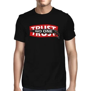 Camiseta 1Tee Trust No One para hombre - Imagen 1 de 6