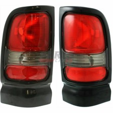 New Fits 1994-02 Dodge Ram 1500 2500 3500 Right & Left Tail Lamp Lens & Housing
