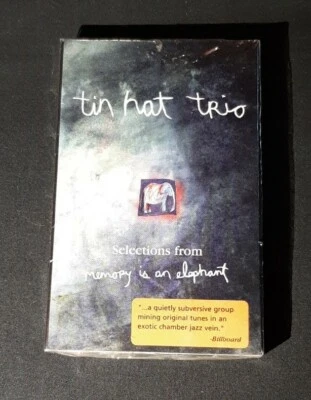 Tin Hat Trio promo cassette SEALED 1999 Selections From Memory Is An Elephant - Image 1 of 2
