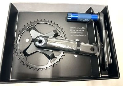FSA Energy AGX+ 1X Modular 386EVO Gravel Crankset 172.5mm 11-Speed 44t New - Image 1 of 4