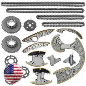 Timing Chain Kit Fit Audi Volkswagen A4 B7 A8 D3 Q7 A6 C6 Phaeton Touareg 2.7L - Picture 1 of 8