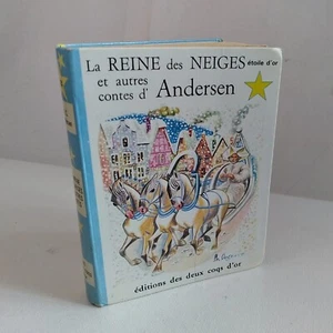 Frozen Book French 1967 LA REINE DES NEIGES Livre Snow Queen Hans C Andersen Vtg - Picture 1 of 19