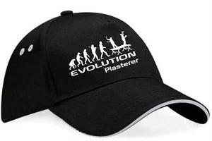 Evolution Of A Plasterer Baseball Cap Funny Birthday Gift For Men & Women - Picture 1 of 9