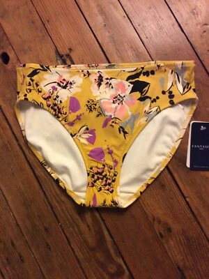 BNWT Fantasie Swim Florida Keys Bikini Calzoncillo FS6956 Color Néctar Talla Mediana Foto 1 de 4