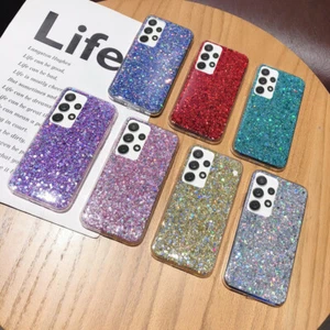 Hülle für Samsung S25 S24 A52 A72 A32 S21 Ultra S20 FE litzer Silikon TPU Hülle - Bild 1 von 19