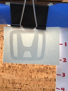 Logotipo Honda pequeño - blanco - calcomanía adhesiva de vinilo - Y7-1.229 - Imagen 1 de 2