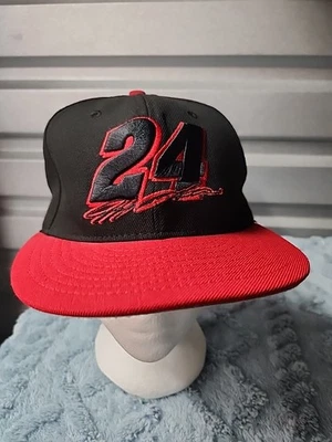 Gorra New Era NASCAR 24 Jeff Gordon Snapback Talla Única Negra Roja Foto 1 de 4