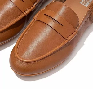 Fit Flop | Mocassini ALLEGRO in pelle | Marrone | US 5 donne | Nuovi - Foto 1 di 7