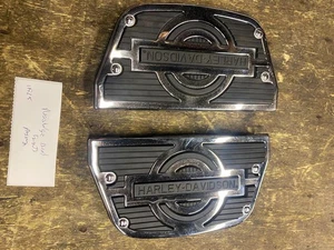 Harley Nostalgic Floorboard Inserts Passenger Heritage Softail Ultra Bagger FLH - Picture 1 of 6