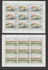Yugoslavia Bundle of 9 MNH Souvenir Sheets/Miniature Sheets - Picture 1 of 18