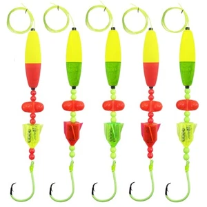 Catfish Float Rigs - Fishing Tackle with Rattler 5Pcs Santee Cooper Rig Equipme - Picture 1 of 7