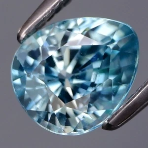 1.60Ct.Ravishing Color&Clean! Ultra Lustrous Natural Blue Cambodian Zircon - Imagen 1 de 4