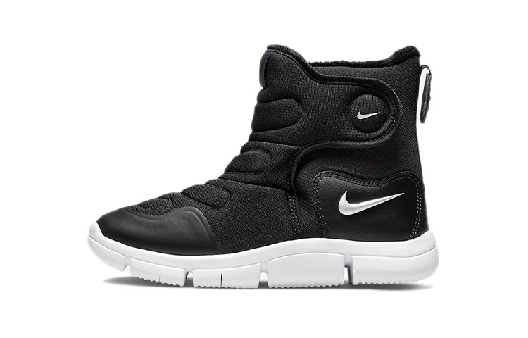 Size 2 (PS) - Nike Novice High Black Metallic Silver