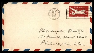 Mayfairstamps US 1946 Atlanta to Phila PA Air Mail Cover aat_49325 - Picture 1 of 2