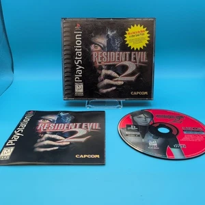 Resident Evil 2 Hülle Handbuch und Disc 2 Claire Playstation 1 PS1 Disc 1 fehlt - Bild 1 von 14