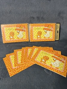 Vintage Hallmark Ostern Party Einladungen Calico Ente insgesamt 23 Karten NOS Mod - Bild 1 von 4