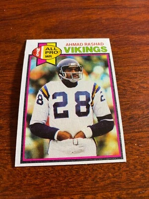 1979 Topps #30 Ahmad Rashad. NRMT/MINT - Image 1 of 2