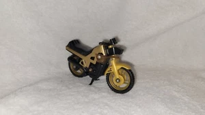 Vtg Buddy L Motorcycle "70s Made In Japan Gold Black Metal & Plastic Kickstand - Picture 1 of 6