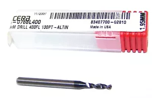 TALADRO DE CARBURO (PCB) 130 GRADOS PT ALTIN KYOCERA 105-0768L400 1,95 mm (.0768") - Imagen 1 de 2