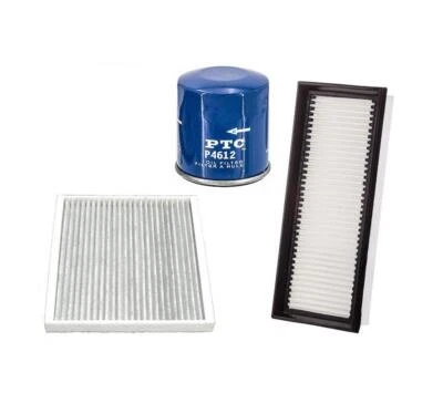 3pc Kit Oil Air & Cabin Air Filter for 2008-2015 Smart Fortwo 1.0L 0010940301 - Image 1 of 4