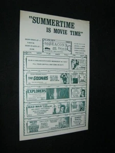 Original Guthrie Oklahoma Drive-In GOONIES Vacation MAD MAX EXPLORERS Last Dragon - Bild 1 von 1