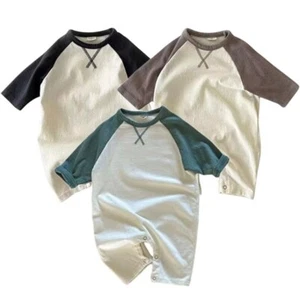 Spring Autumn Baby Bodysuit Soft Cotton Toddler One-Piece Romper(312) - Picture 1 of 9