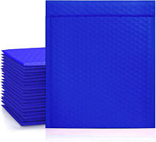 Metronic Royal Blue Poly Bubble Mailers, 8.5x12 Self-Seal Bubble Poly Mailers, S