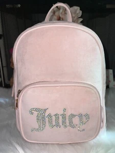 Juicy Couture Obsession Powder Blush Backpack With Rhinestones - Picture 1 of 8