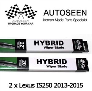 2x for LEXUS IS 250 13~15 WINDSHIED Windscreen Wiper Blades - Picture 1 of 1