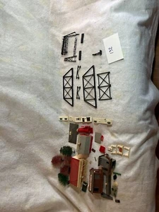 vintage HO model train buildings item #132 - Picture 1 of 7