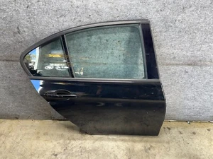 BMW 2012-2018 F30 REAR RIGHT PASSENGER SIDE DOOR SHELL ASSEMBLY BLACK 2 OEM 46K - Picture 1 of 18