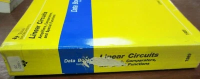 Texas Instruments Linear Circuits Amplifiers, Comparators Data Book 1989 - Image 1 of 3