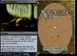 Magic the Gathering -MTG-Pack's Disdain Foil - Picture 1 of 1