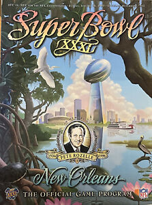 Super Bowl XXXL Official Game Program Packers Vs. Broncos 1996