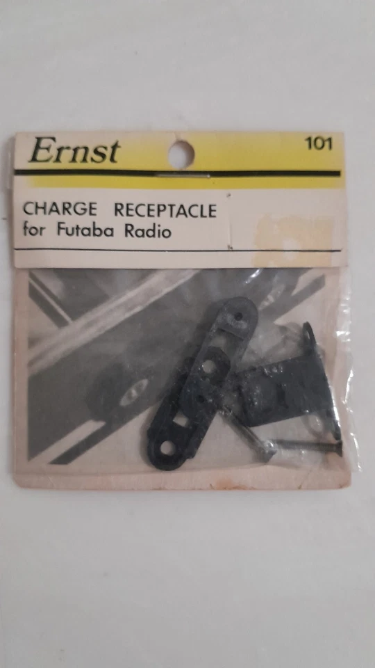 Ernst #101 Charge Receptacle For Futaba Radio NewInPackage 🇺🇸 USA Shipped - Image 1 of 1