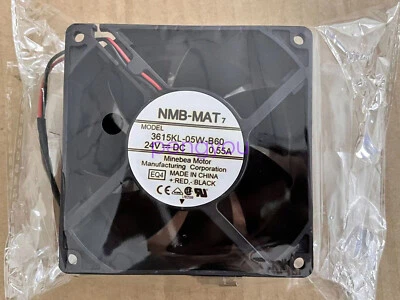 1pc NMB-MAT 3615KL-05W-B60 24V 0.55A Inverter Cooling Fan 92*92*38MM
