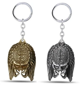 Alien v Predator Keychain Alloy Alien Mask Metal Key Ring - Picture 1 of 8