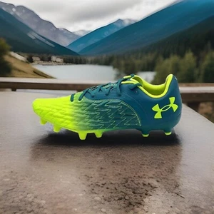 NEW Under Armour UA Clone Magnetico 2.0 Premier FG Soccer Cleats Green Men's 11 - Picture 1 of 6