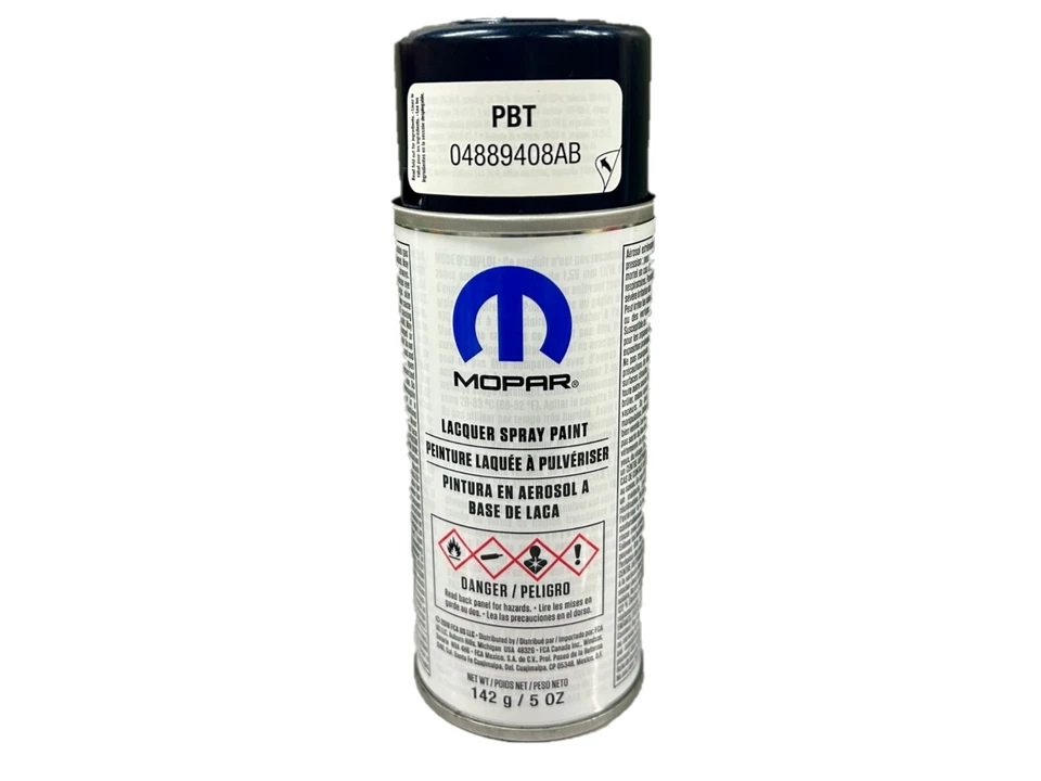 Chrysler Jeep Dodge Mopar PATRIOTIC BLUE Lacquer Spray Paint PBT 04889408AB JEEP - Image 1 of 1