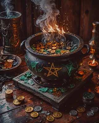 Money Attraction Spell Casting White Light Magic - 100% Safe Guaranteed Results - Image 1 of 4