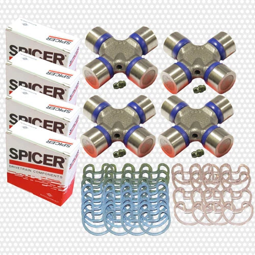 SPICER - EJE DE TRANSMISIÓN JUNTAS EN U - SERIE 1310 - KIT COMPLETO DE 4 PIEZAS Foto 1 de 1