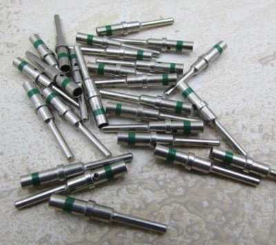 26 PACK Deutsch Pin Terminals 0460-215-16141 Size 16 Nickel Plated Male 14-18 ga - Image 1 of 2